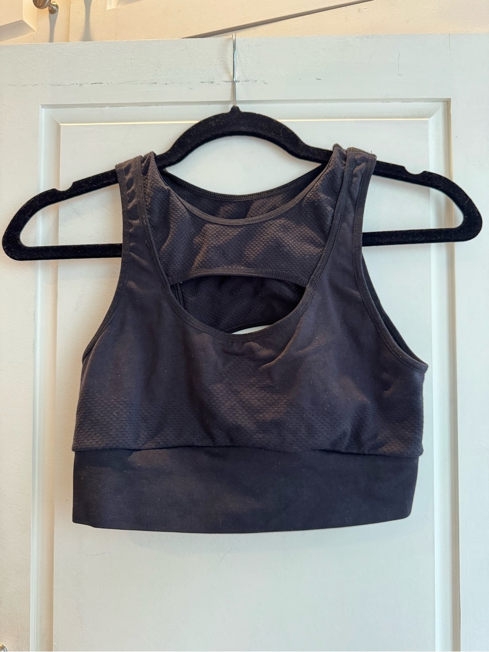 FP Movement by Free People Black Racerback Sports Bra